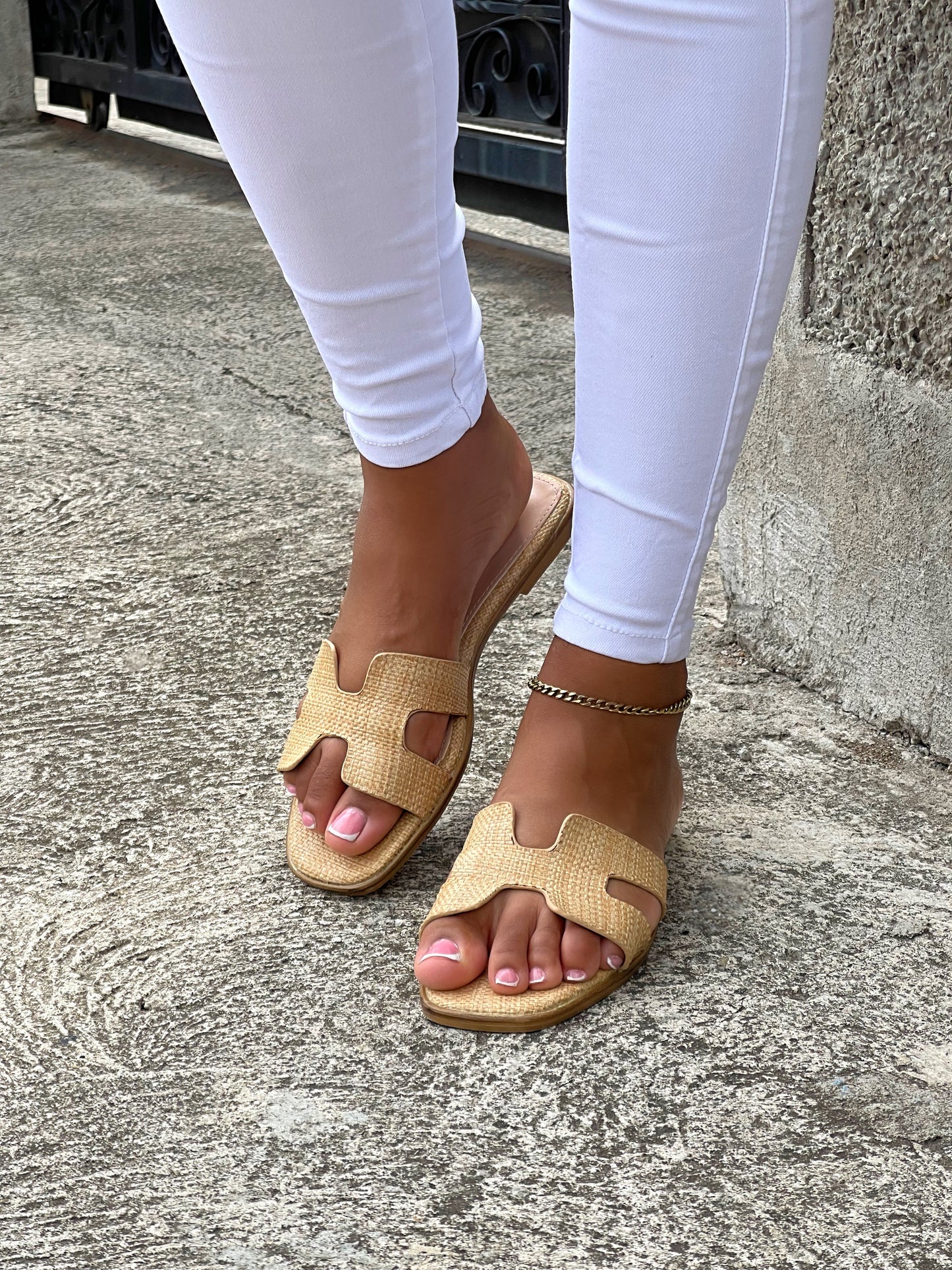 The Harmony Sandals-Raffia