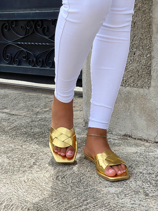 Nia Sandals-Gold