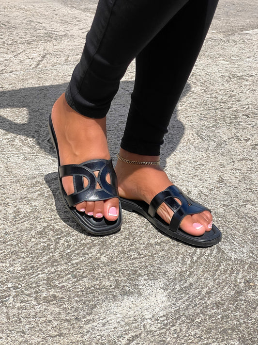 Orbit Sandals-Black