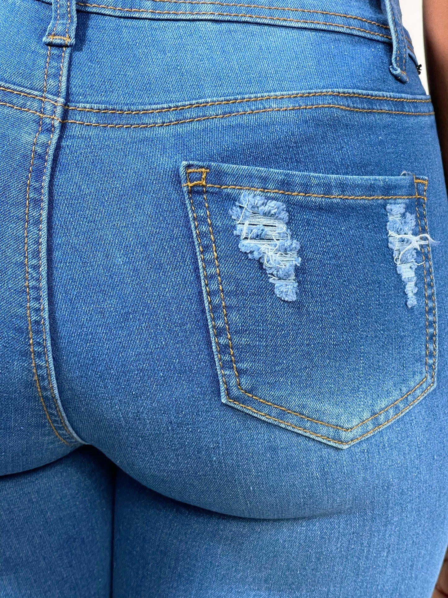 Jessie High Waist Ankle Jeans-Indigo